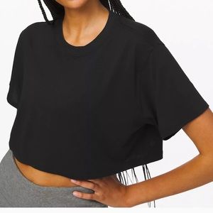 Like new Lululemon All Yours Crop Tee
